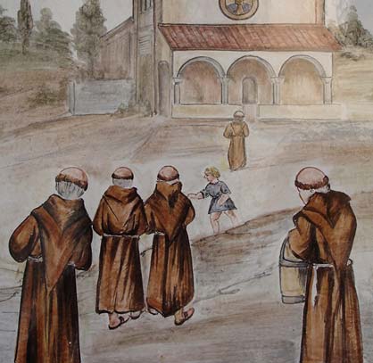 I Frati tornano al Santuario